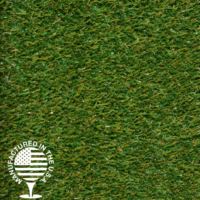 Detailed close-up of premium artificial grass with dense olive-green blades and a realistic blended texture, designed for durability, natural appearance, and low-maintenance landscape installations.