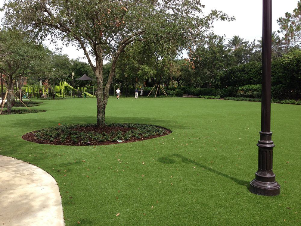 Detroit and all of Michigan commercial artificial grass landscaping