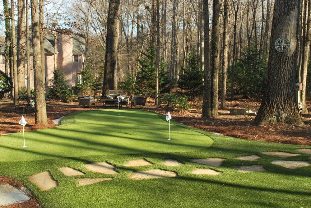 Detroit and all of Michigan backyard putting green