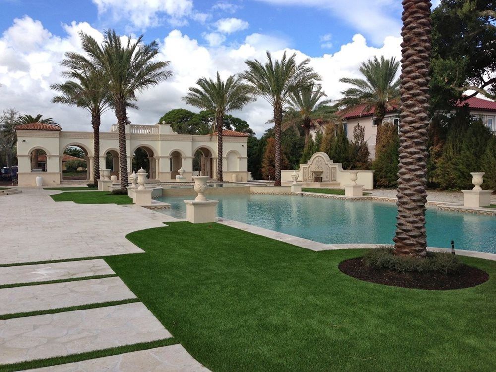 Detroit and all of Michigan artificial grass landscaping for resorts and event spaces