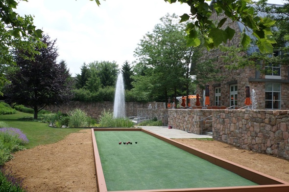 Detroit and all of Michigan Custom Bocce Court using artificial turf