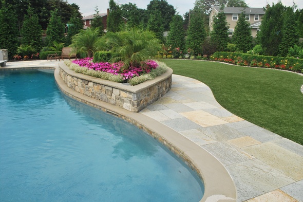 Detroit and all of Michigan Artificial Turf Poolside